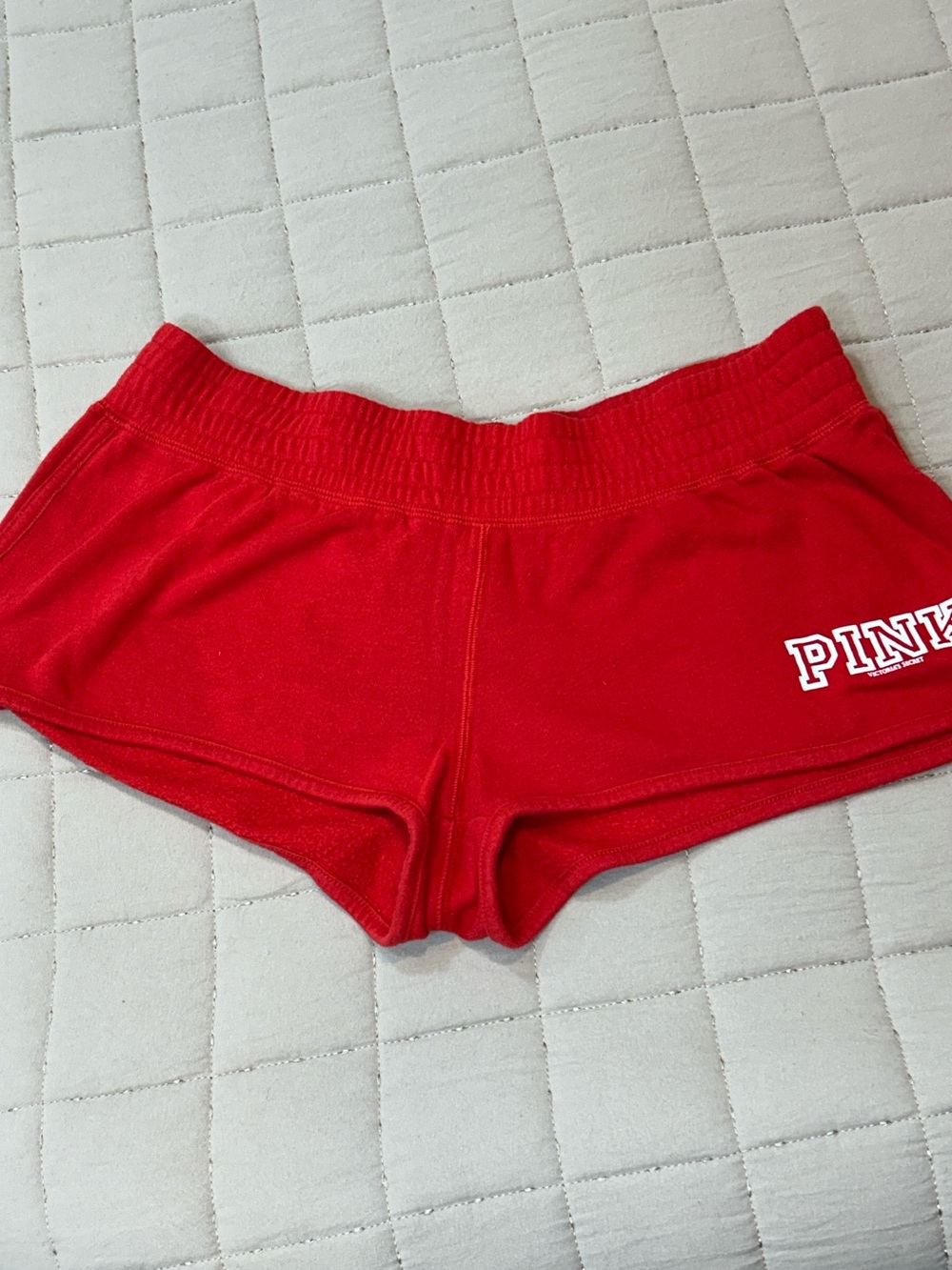 PINK Victoria's Secret Red Tee - PINK Logo